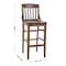 Flash Furniture Stool, Hercules, Walnut Wood XU-DG-W0006BAR-WAL-GG - alternate 3
